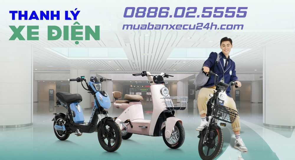 Thu mua xe điện cũ, thu mua xe điện học sinh, thu mua xe điện hư hỏng